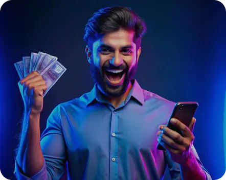 Withdraw real cash winnings instantly
